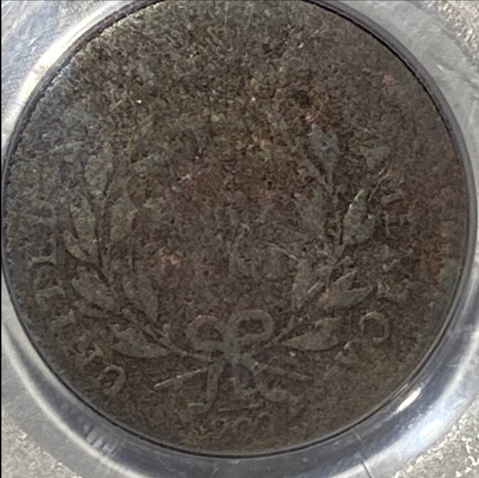 1795 Half Cents Liberty Cap, Head Rt. PCGS Genuine (97 - Environmental Damage) B - Fresh Stock Dated February 2026
