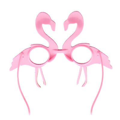 Novelty Tropical Flamingo Sunglaess Hawaiian Beach Party Fancy Dress Glasses - Fresh Stock Dated February 2026