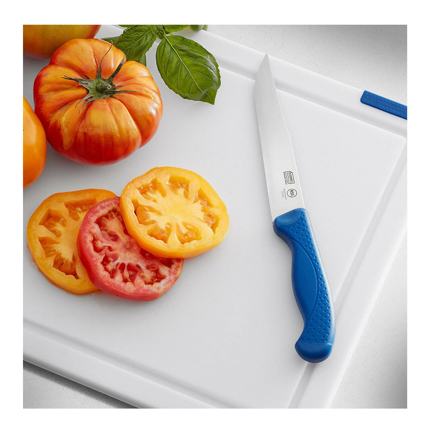 Hoffritz Commercial Kitchen Upgrade Knife Set (Navy Blue) - Fresh Stock Dated December 2025