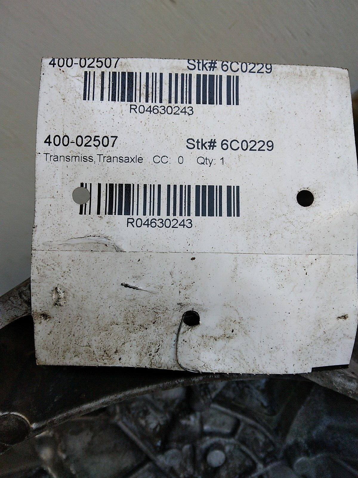 1992-1993 Saturn Series S 1.9L SOHC MT Manual 5 Speed Transmission Gearbox - Fresh Stock Dated February 2026