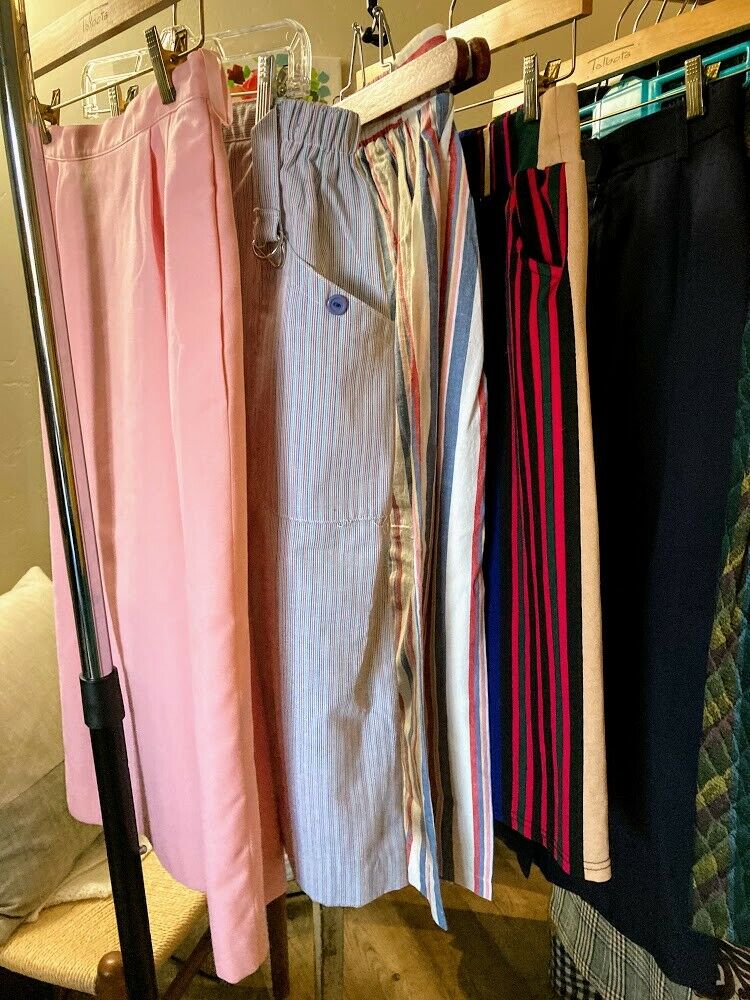 Lot Women's vintage clothing lot all skirts and pants Resale lot - Fresh Stock Dated February 2026