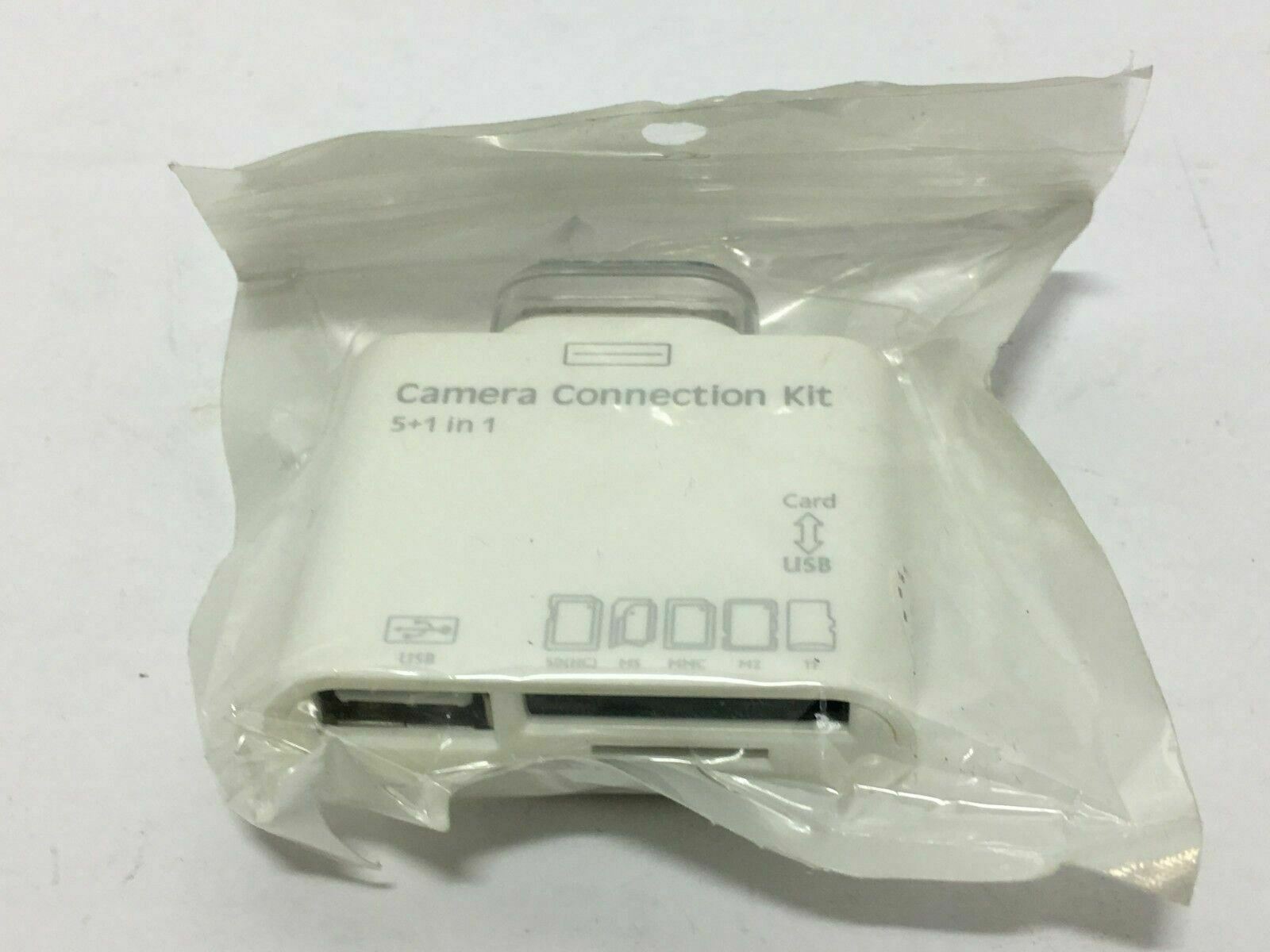 BRAND NEW WHITE CAMERA CONNECTION KIT 5+1 IN 1, FREE SHIPPING - Fresh Stock Dated February 2026