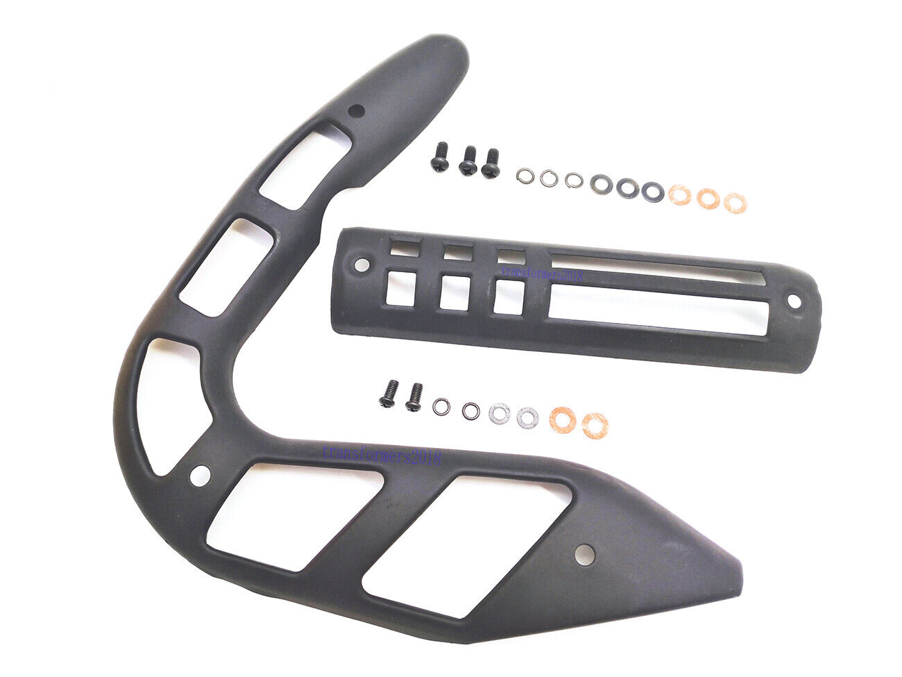 YAMAHA PW80 80 Muffler Exhaust Pipe Protector Heat Shield Cover Motorcycle Parts - Fresh Stock Dated February 2026