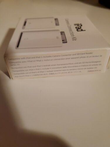 Apple iPad Camera Connection Kit MC531ZM/A (A1362 & A1358) NIB - Fresh Stock Dated February 2026