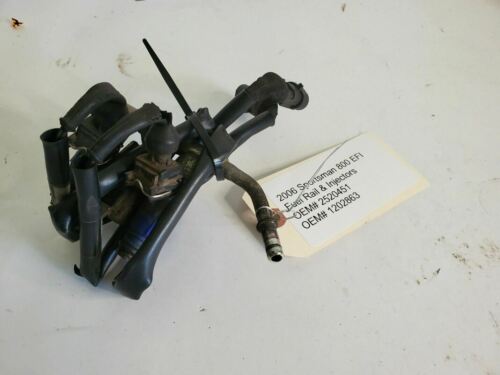 2006 SPORTSMAN 800 EFI FUEL RAIL & INJECTORS OEM#2520451 - Fresh Stock Dated February 2026