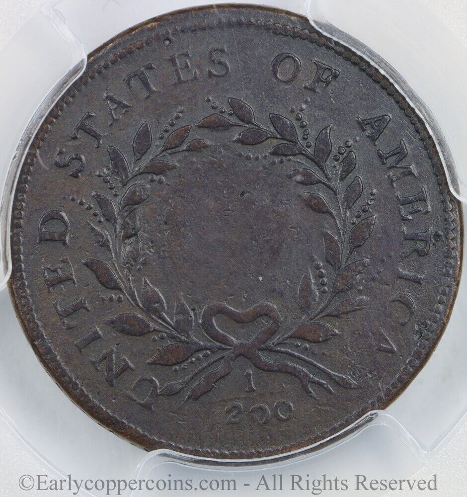 1793 C1 R3+ Liberty Cap Half Cent PCGS F15 EAC F15+ Ex-Mike Demling - Fresh Stock Dated February 2026