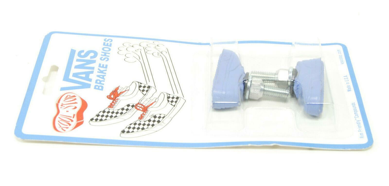 Kool Stop Bicycle Bike Vans BMX THREADED brake pads PURPLE (PAIR) MADE IN USA - Fresh Stock Dated February 2026