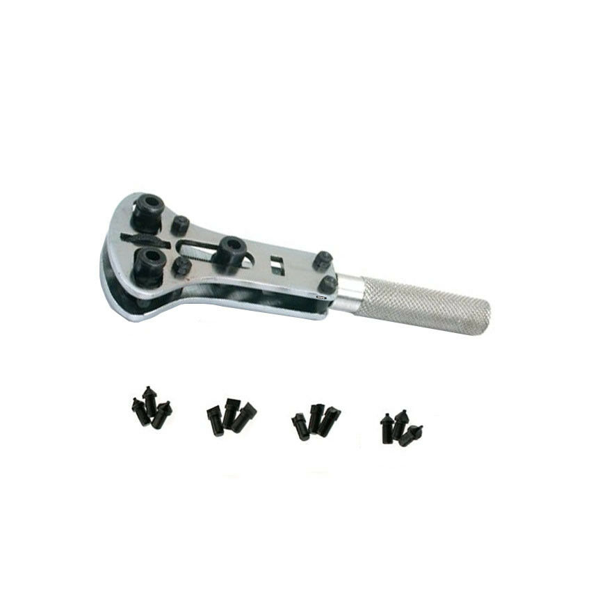 Waterprof Watch Case Wrench Opener Wooden Case , Jewelry Watchmakers Repair Tool - Fresh Stock Dated February 2026