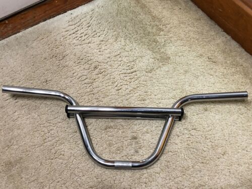ORIGINAL 80’s UNUSED CW OR TIOGA DOUBLE BAR CHROME FREESTYLE BARS OLD SCHOOL BMX - Fresh Stock Dated December 2025