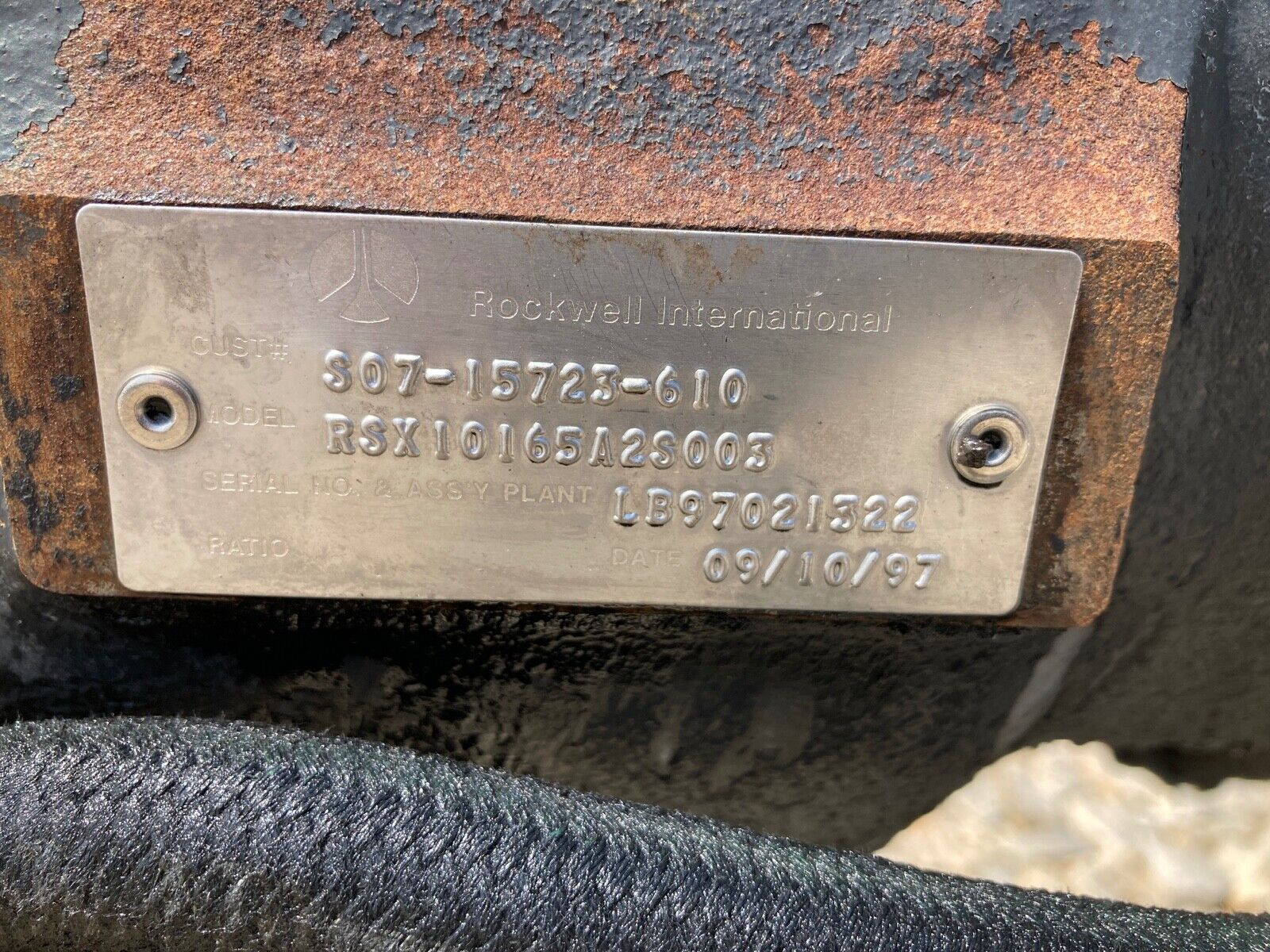 1998 RSX10-165A Rockwell Meritor 10 Speed Transmission, Used Takeout - Fresh Stock Dated February 2026