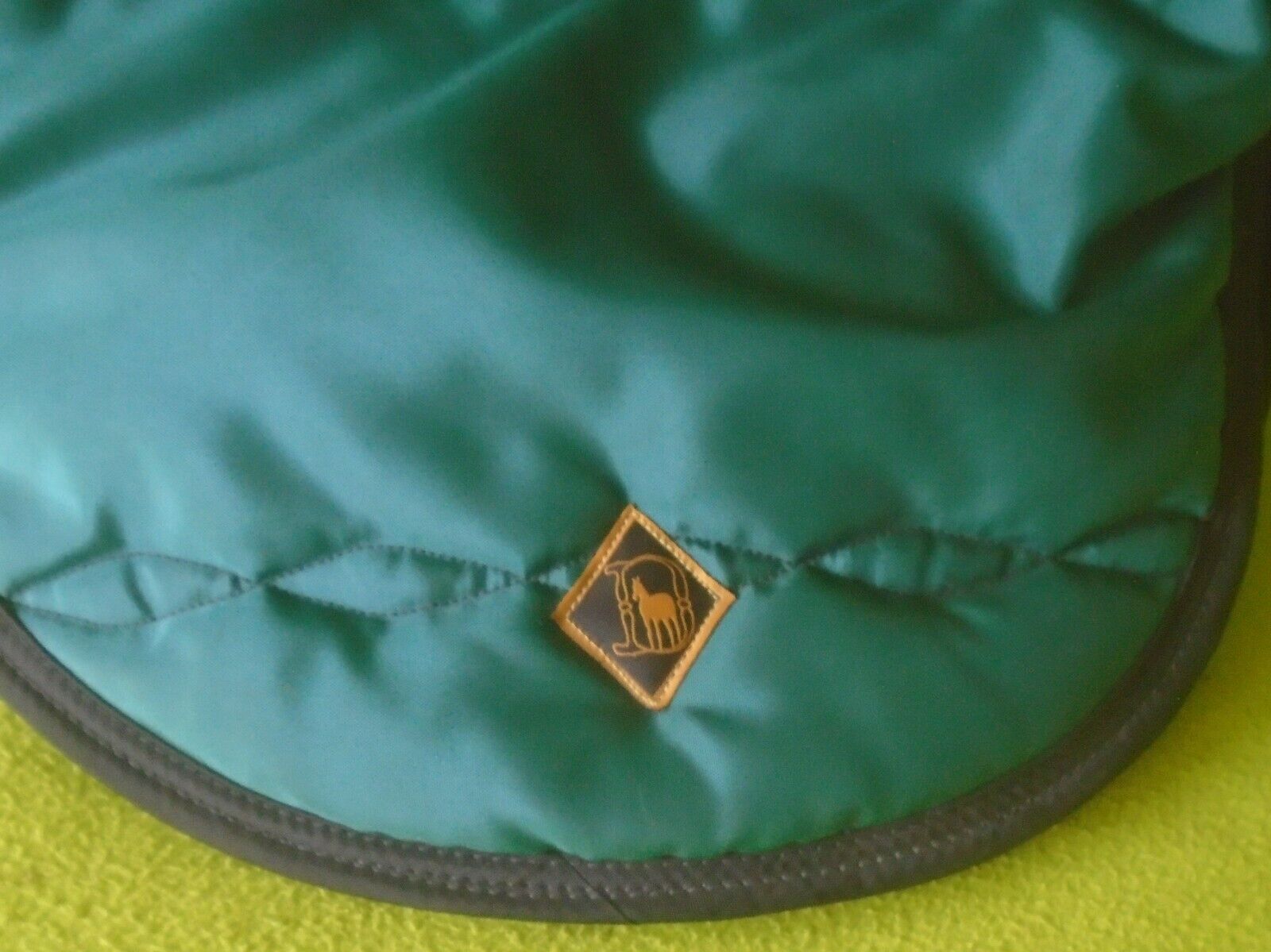 BIG D Padded Double Zipper English Saddle Case Cover Bag~TEAL GREEN~AP~JUMP~HUNT - Fresh Stock Dated December 2025