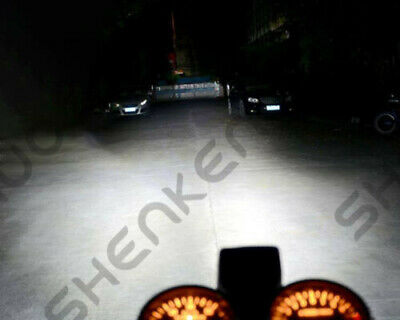 H7 H9 For Suzuki GSXR600 2006-2007 2011-2018 LED 8000LM Headlight 6000K 4x Bulbs - Fresh Stock Dated February 2026