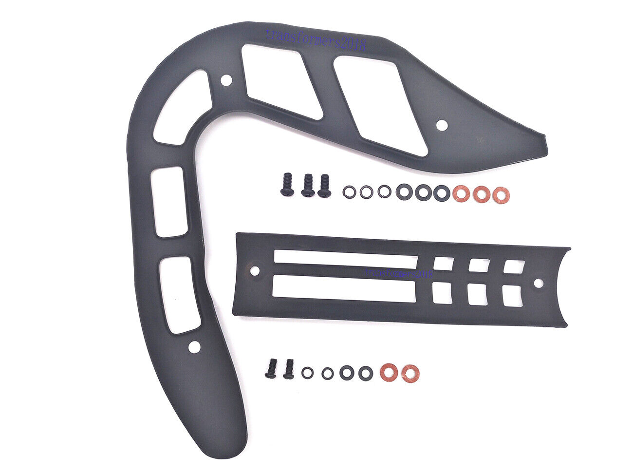 YAMAHA PW80 80 Muffler Exhaust Pipe Protector Heat Shield Cover Motorcycle Parts - Fresh Stock Dated February 2026