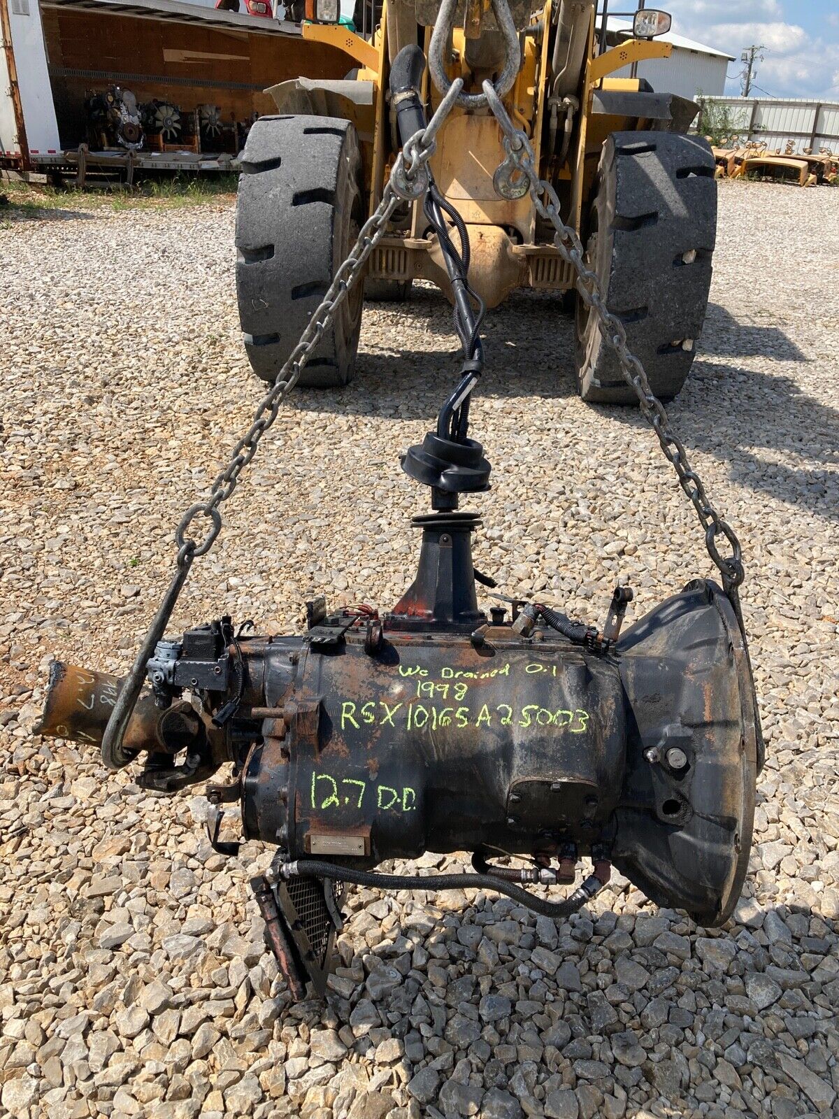 1998 RSX10-165A Rockwell Meritor 10 Speed Transmission, Used Takeout - Fresh Stock Dated February 2026