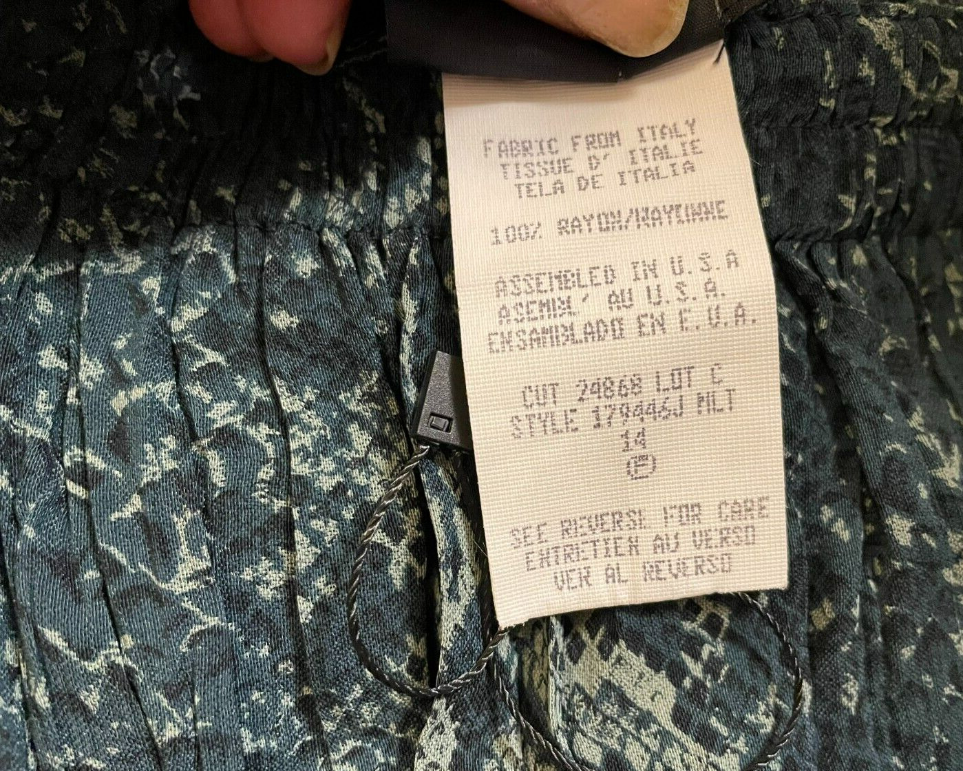 CALORE LITTLE VTG. WOMENS TIERED SKIRT SZ. 14 NEW WITHOUT TAGS PLEASE READ - Fresh Stock Dated March 2026