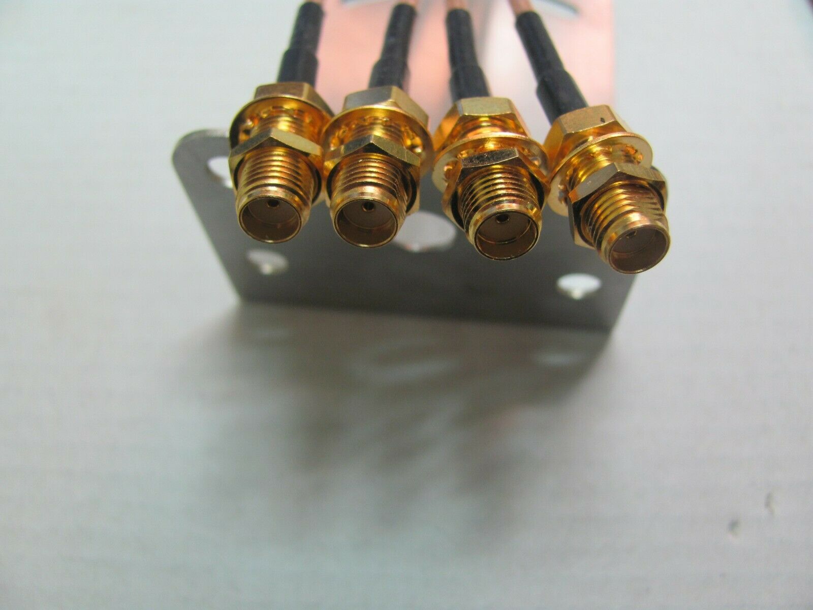 2x Samtec  Male MMCX to Female SMA Coaxial Cable Assembly, 100Cm Length, RG-316 - Fresh Stock Dated December 2025