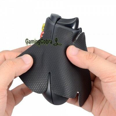 Black Anti-skid Left Right Grips Decal Skin for Xbox One & S Controller Sticker - Fresh Stock Dated December 2025