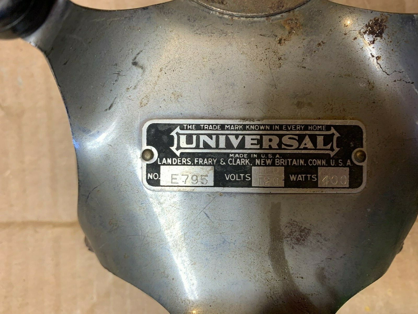 Vintage Cooking Plate Hot Plate 1950's used  universal - Fresh Stock Dated December 2025