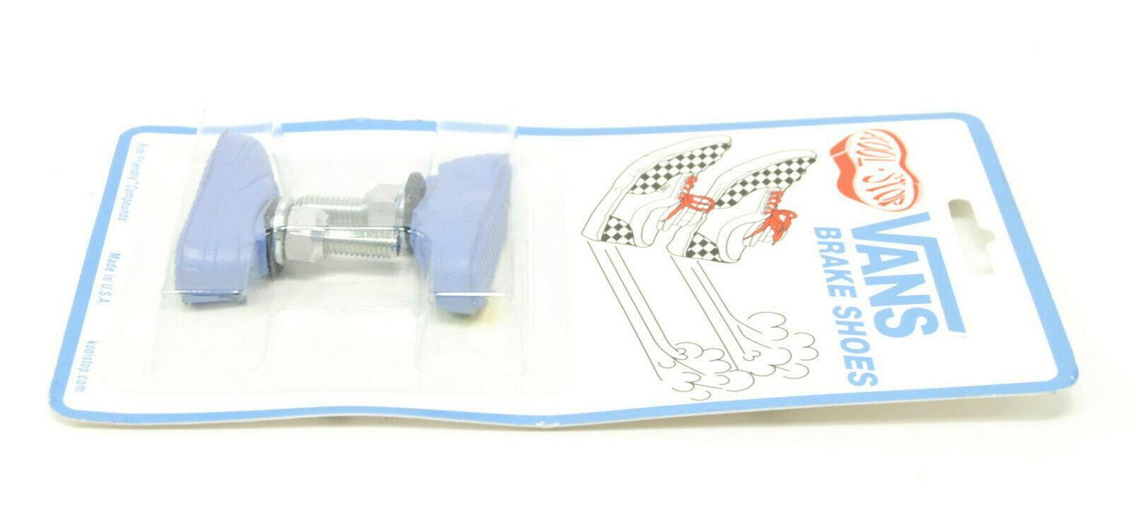 Kool Stop Bicycle Bike Vans BMX THREADED brake pads PURPLE (PAIR) MADE IN USA - Fresh Stock Dated February 2026