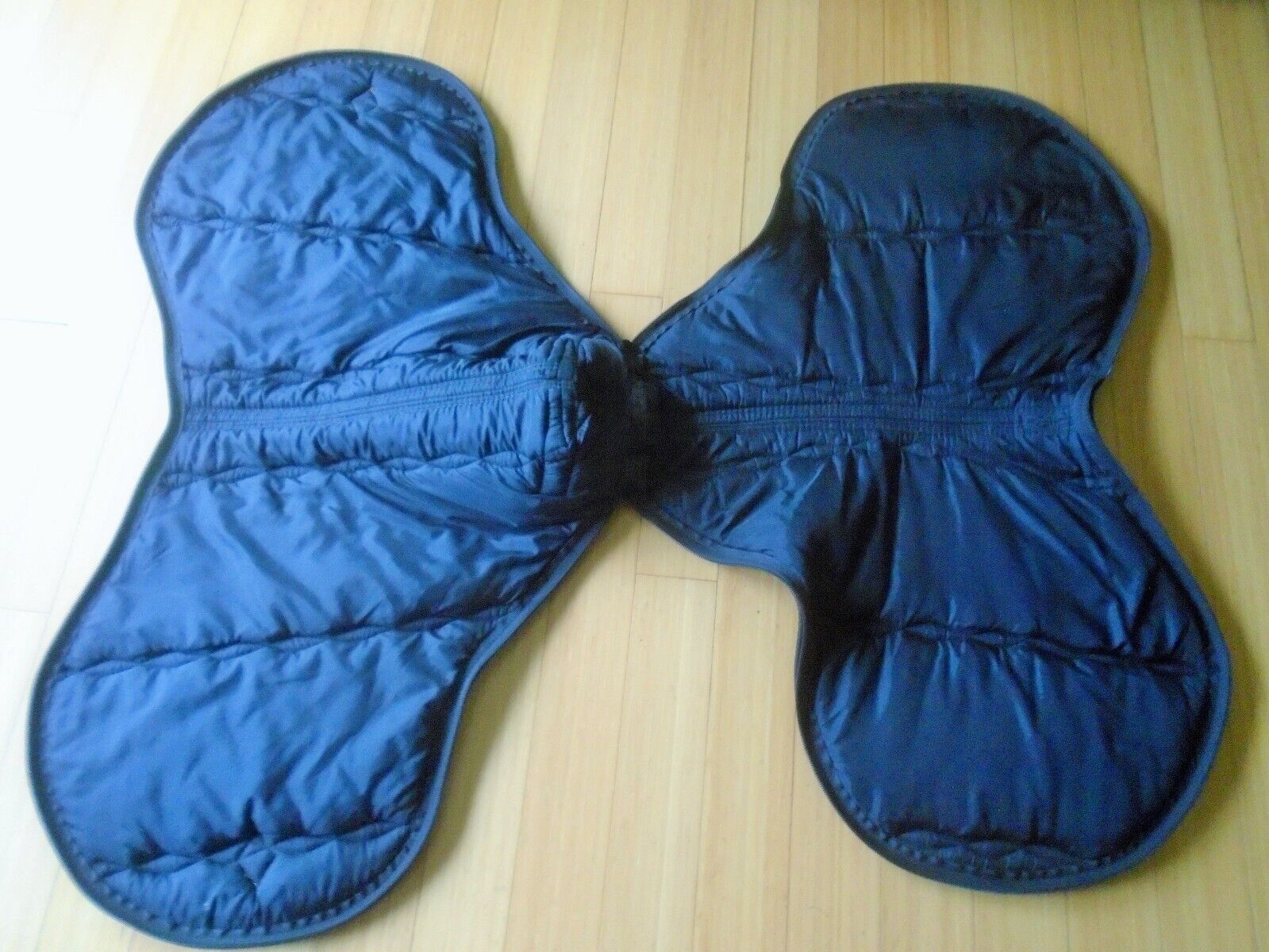 BIG D Padded Double Zipper English Saddle Case Cover Bag~TEAL GREEN~AP~JUMP~HUNT - Fresh Stock Dated December 2025