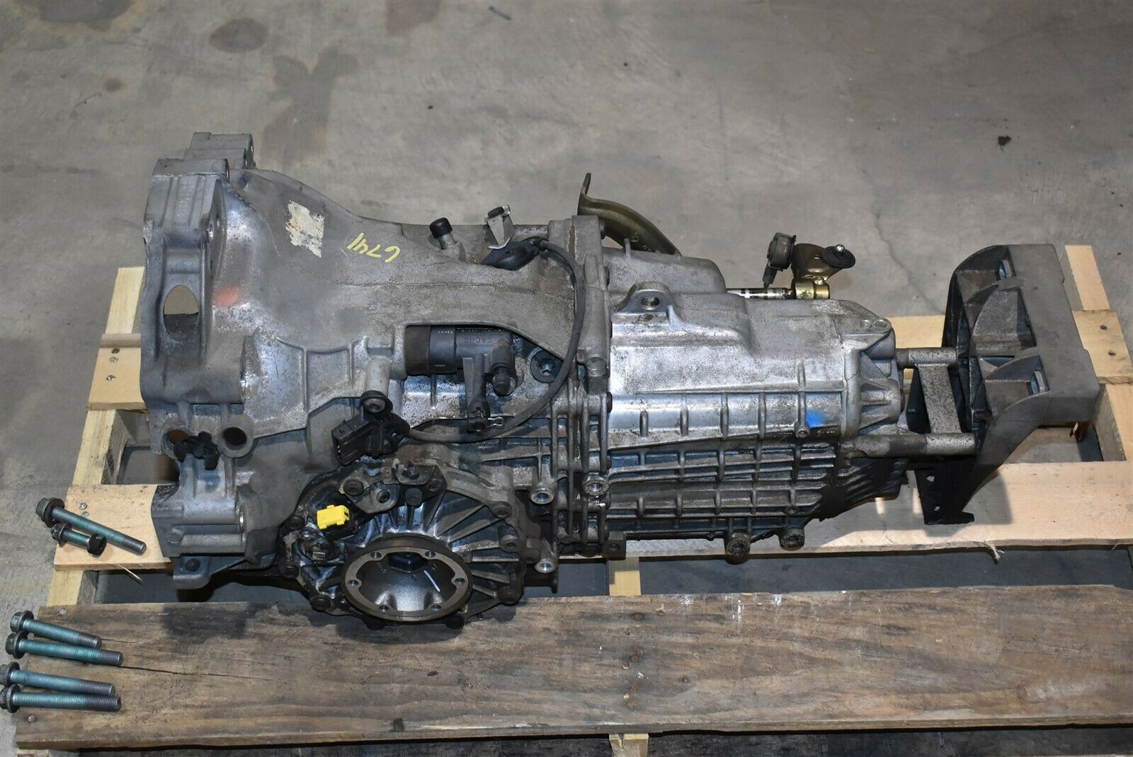 01-04 Porsche 986 Boxster 2.7L Manual Transmission Assembly Rwd 5 Speed Aa6741 - Fresh Stock Dated December 2025