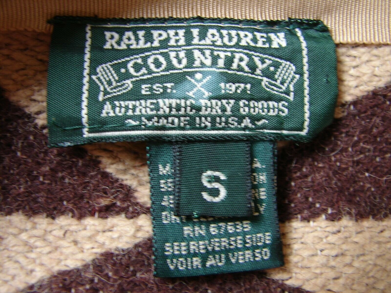 VINTAGE RALPH LAUREN COUNTRY WRAP AROUND LADIES SKIRT SOUTHWEST PATTERN SIZE S - Fresh Stock Dated February 2026