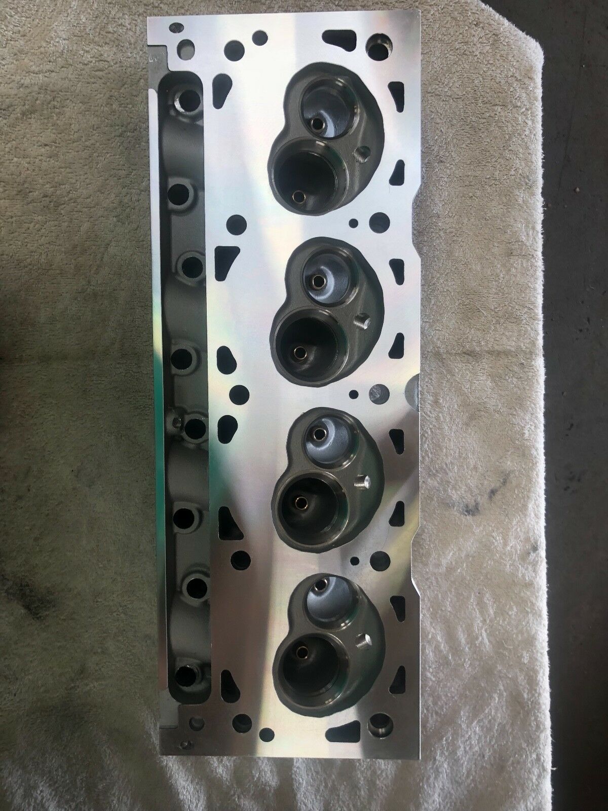 Ford 429 460 514 532  275cc 95cc Pair (2) Bare Aluminum Cylinder Head - Fresh Stock Dated February 2026