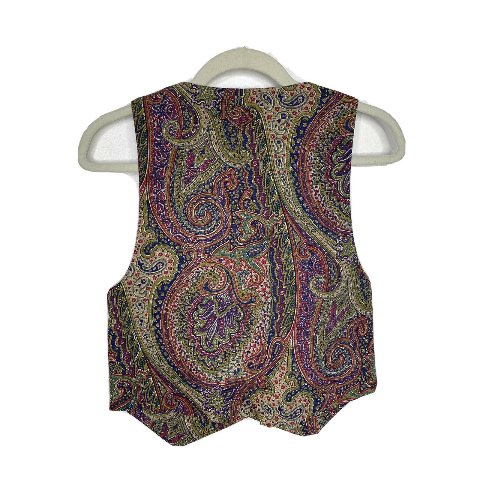 Vintage Traditional Trading Co Vest Skirt Set Womens Size Small 2 Paisley Floral - Fresh Stock Dated March 2026