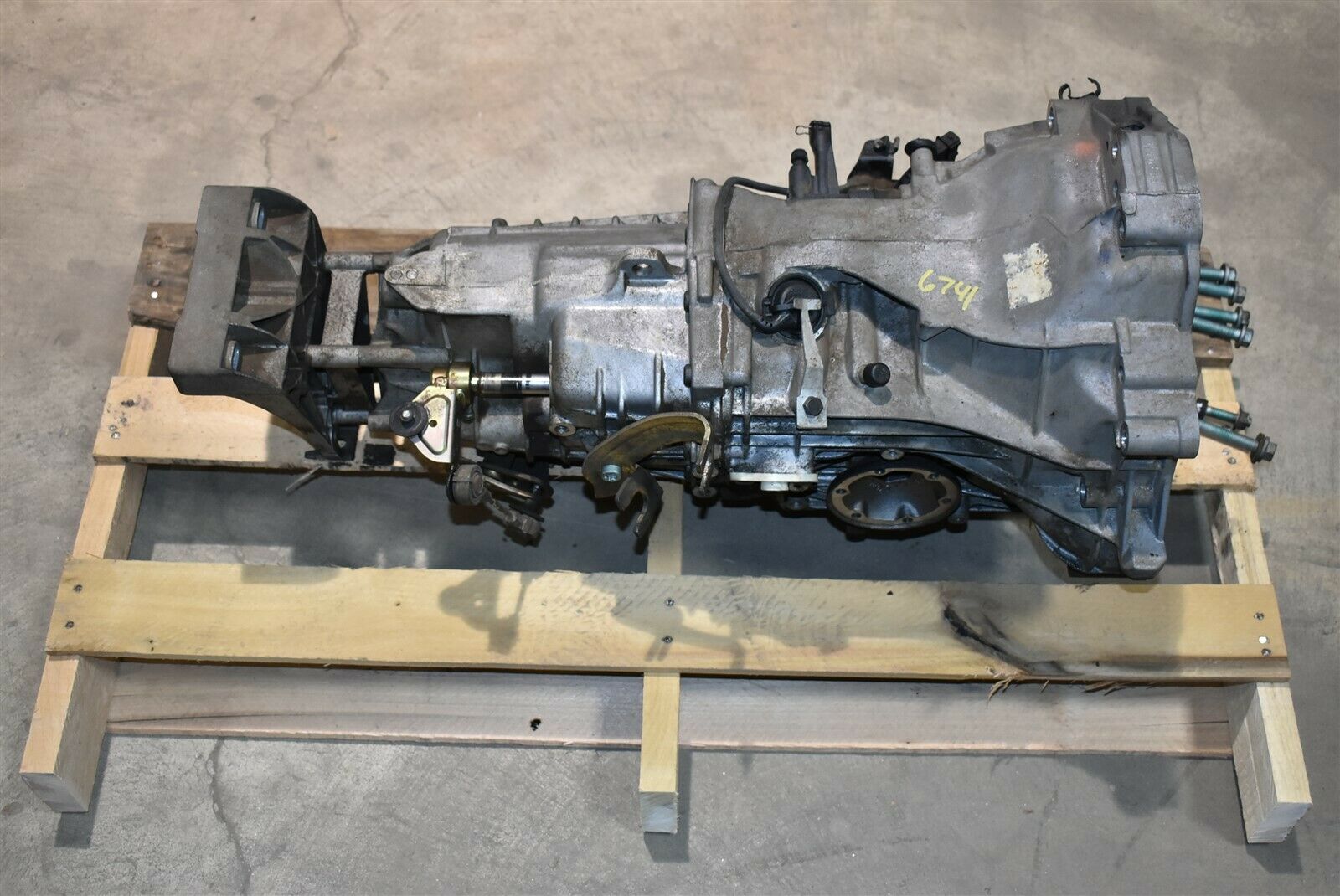 01-04 Porsche 986 Boxster 2.7L Manual Transmission Assembly Rwd 5 Speed Aa6741 - Fresh Stock Dated December 2025