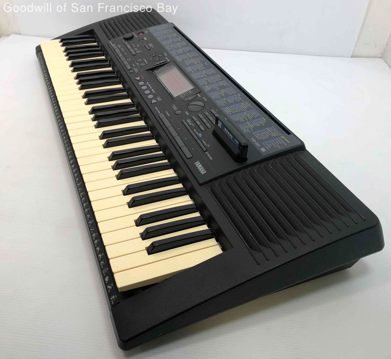 Yamaha PSR-320 Keyboard w/Charger - Fresh Stock Dated February 2026