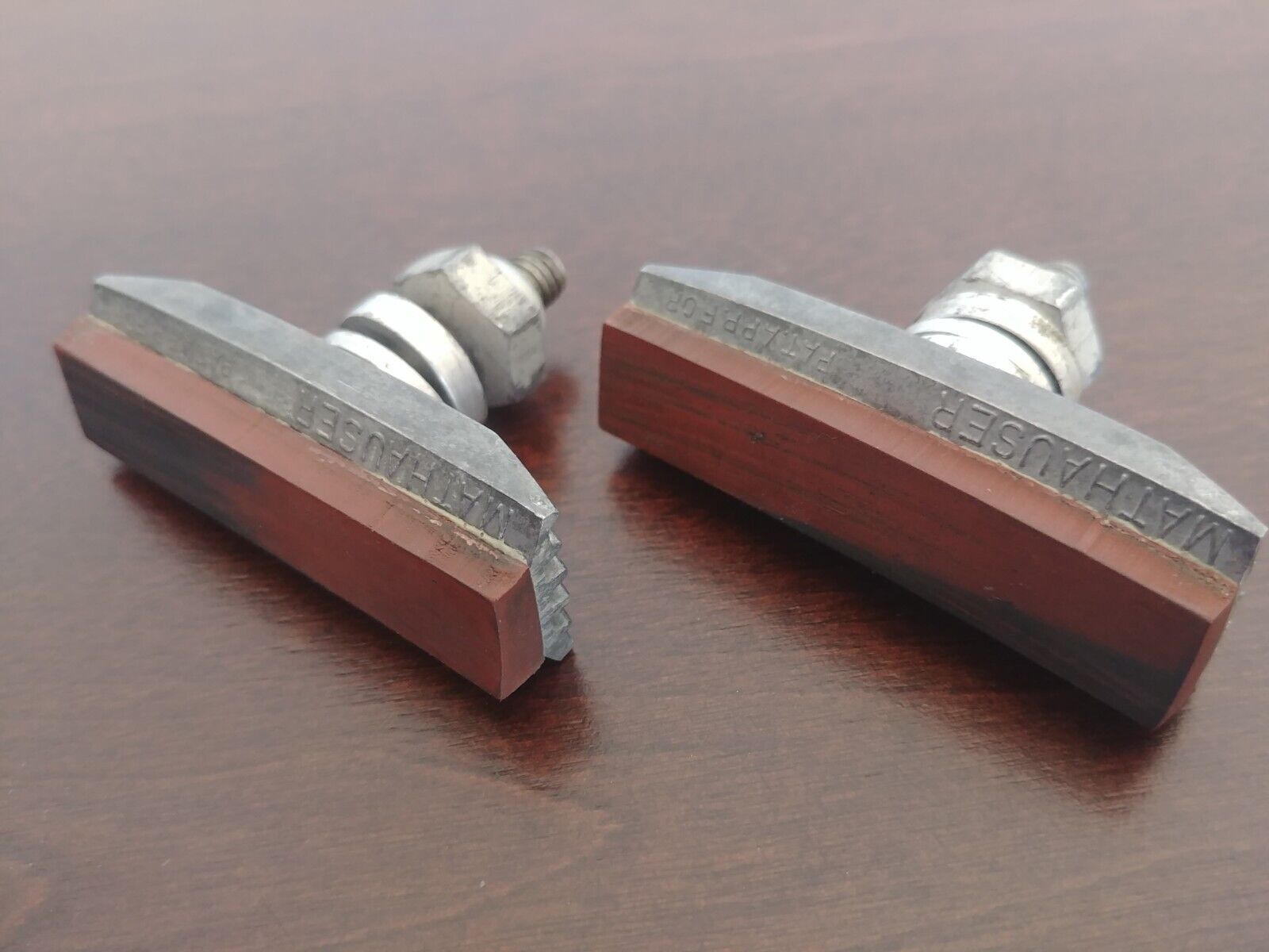 Scott Mathauser finned brake pads old school bmx - Fresh Stock Dated February 2026