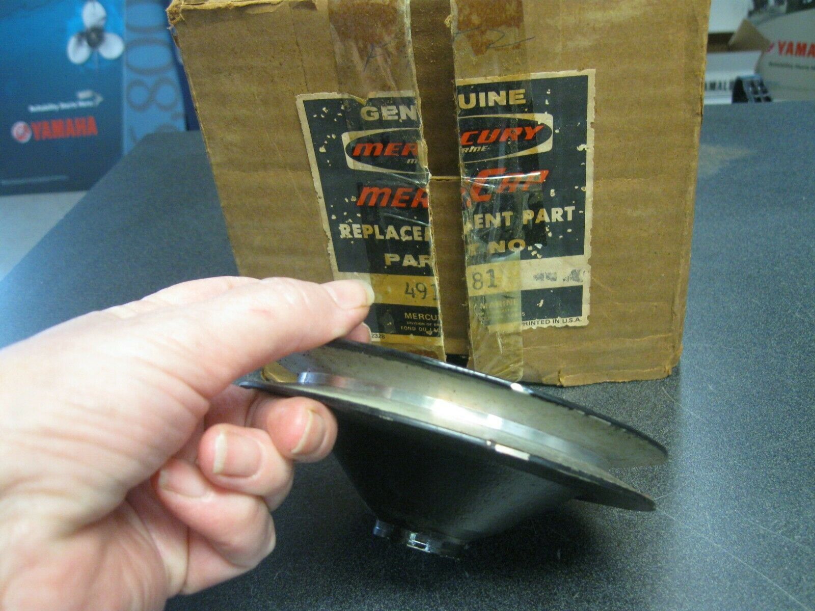 MERCURY MARINE HYDRAULIC PUMP PULLEY 49181 SHELFJ3 - Fresh Stock Dated February 2026