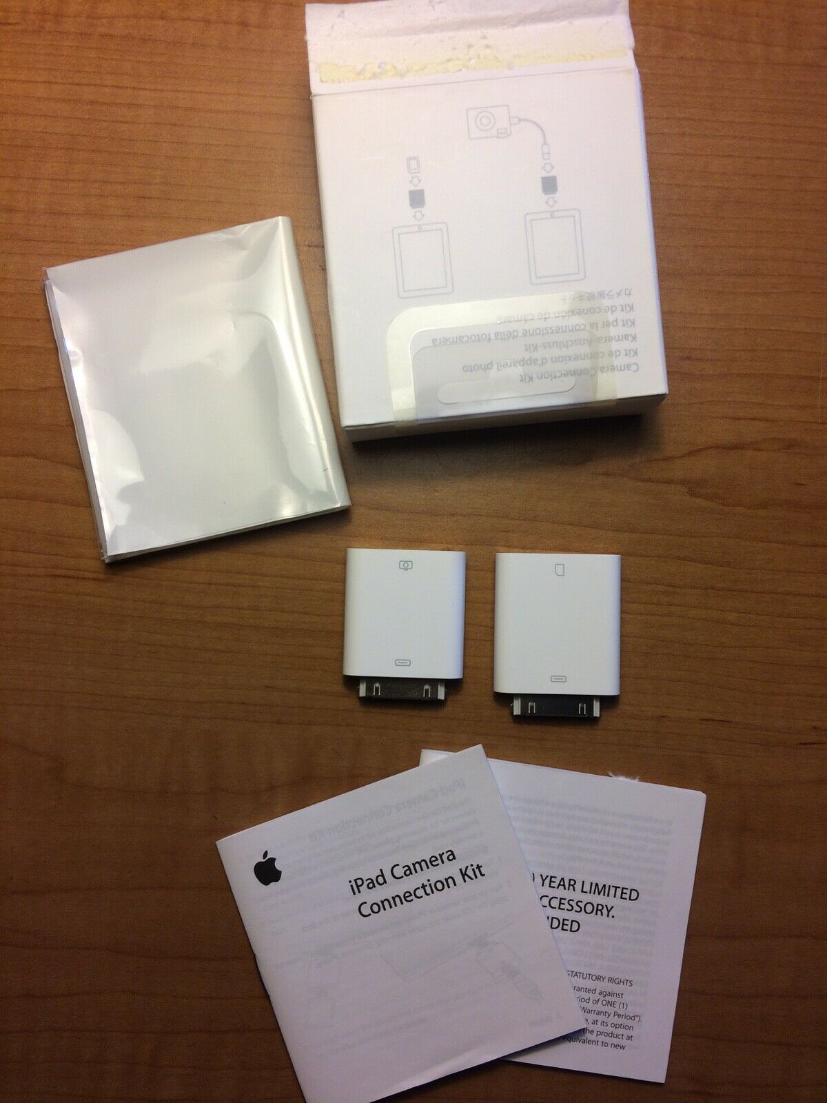 Genuine OEM Apple iPad Camera Connection Kit MC531ZM/A Model A-1362 A-1358 - Fresh Stock Dated February 2026