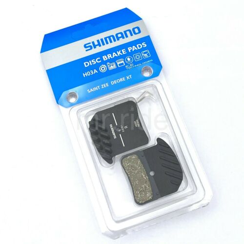 Shimano H03A Resin Disc Brake Pad w/ Ice-Tech Fin fits BR-M8020/M820,Zee BR-M640 - Fresh Stock Dated December 2025