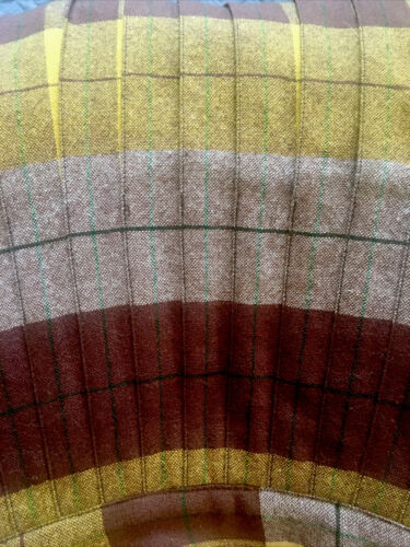 VINTAGE 1950’s / USA / WOMENS REVERSIBLE WOOL SKIRT /INCREDIBLE QUALITY - Fresh Stock Dated February 2026