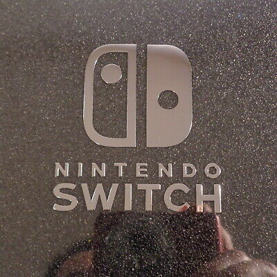 Nintendo Switch Console Label / Aufkleber / Sticker / Badge / Logo 56x63mm [464] - Fresh Stock Dated December 2025