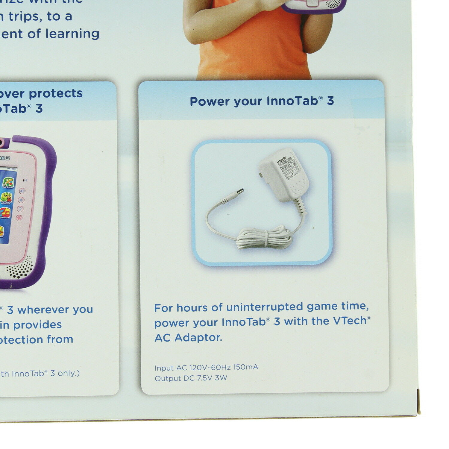 Vtech InnoTab 3 Pink & Purple Accessory Pack For Girls Handheld Storage Tote New - Fresh Stock Dated February 2026