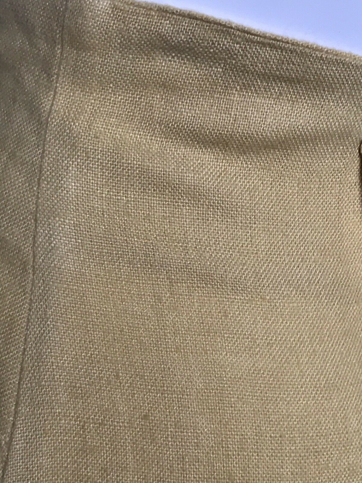 80's Vintage Express High Waist Linen Column Skirt midi CUTE med - Fresh Stock Dated February 2026