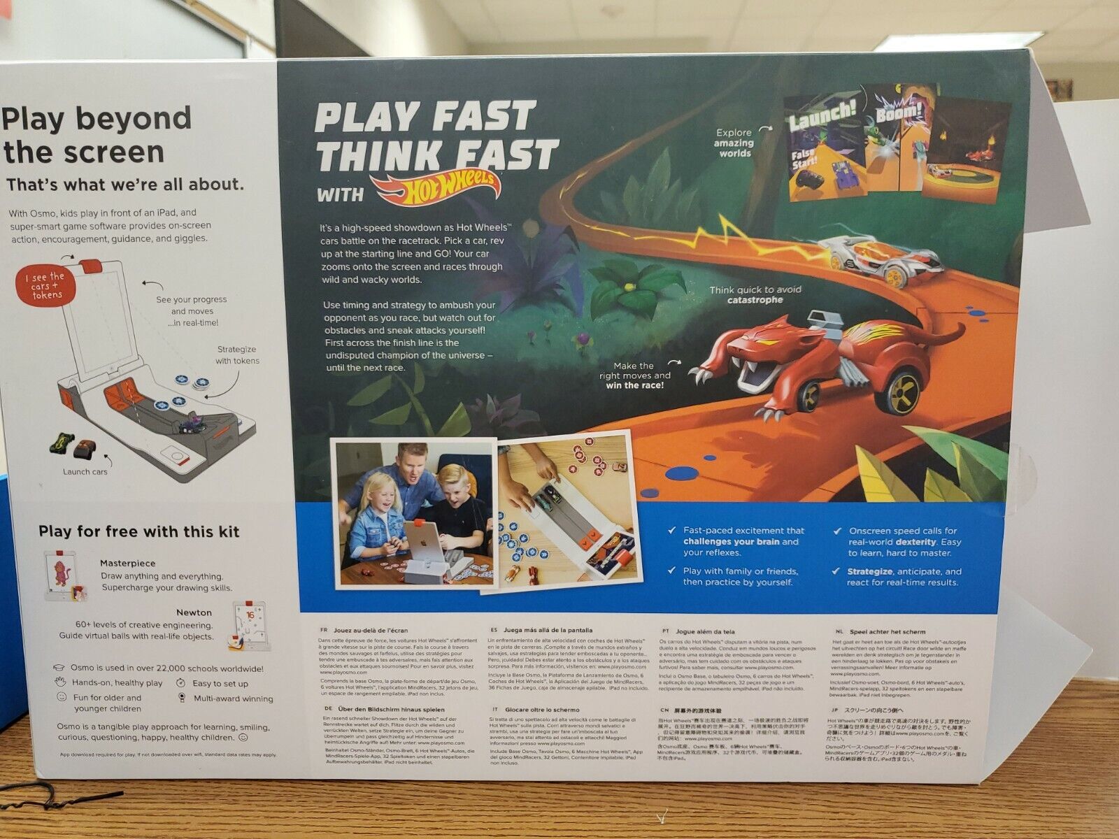 Hot Wheels OSMO Mindracers DISCONTINUED Includes Launchpad AND 6 Cars - Fresh Stock Dated February 2026