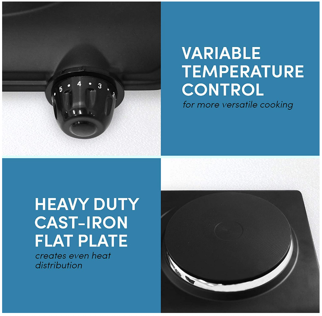 Best Induction Burner Electric Portable Countertop Cooktop Hot Plate Cooker New - Fresh Stock Dated February 2026