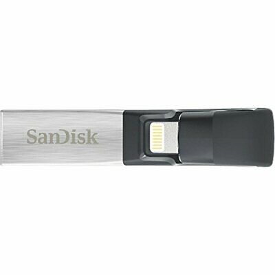 SanDisk iXpand Flash Drive 128GB for iPhone and iPad Black/Silver SDIX30C-128... - Fresh Stock Dated February 2026