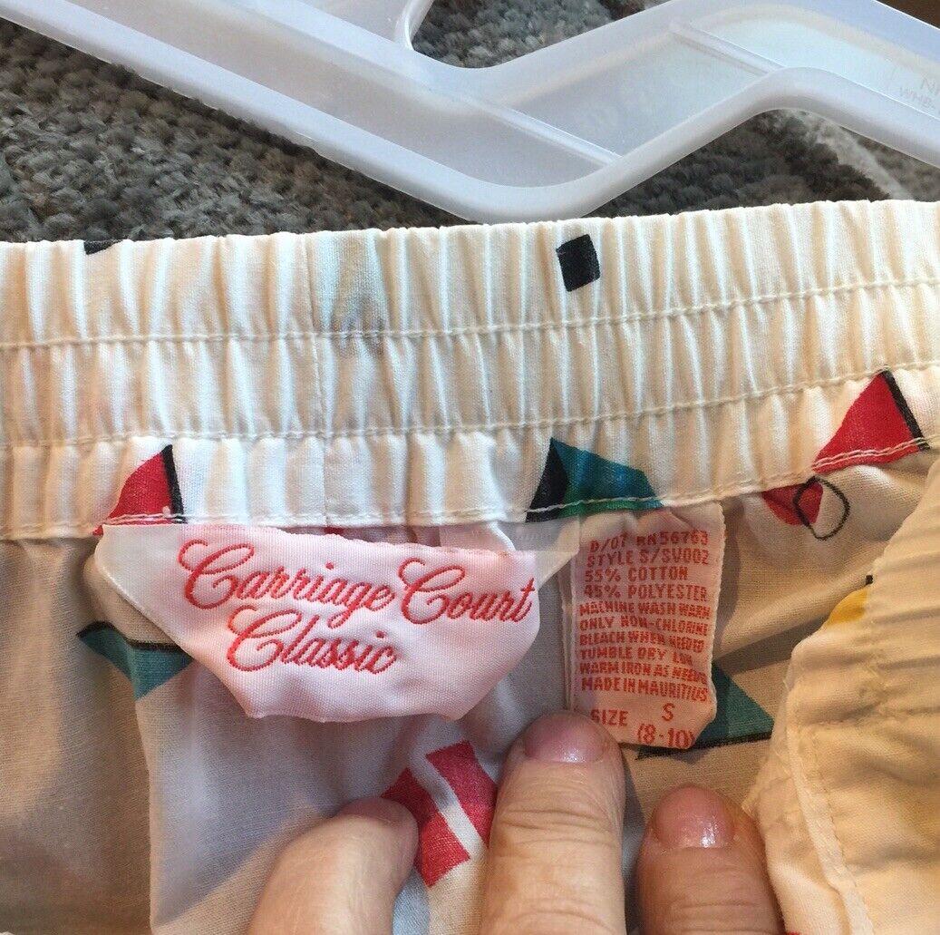 Vintage Sears Skirt, Carriage Court Classic, Size S, VGC - Fresh Stock Dated March 2026