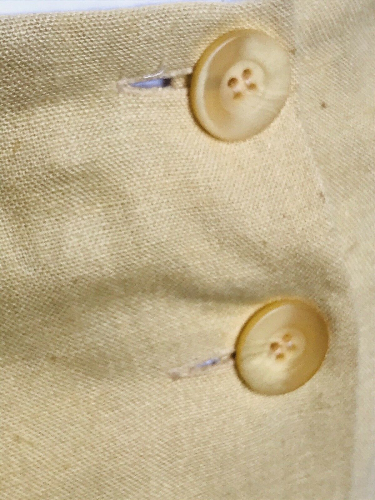 80's Vintage Express High Waist Linen Column Skirt midi CUTE med - Fresh Stock Dated February 2026