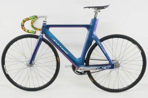 Bridgestone Anchor PHM9 Track Bicycle Medium Carbon Fiber Frame Phil Wood Omnium - Fresh Stock Dated February 2026