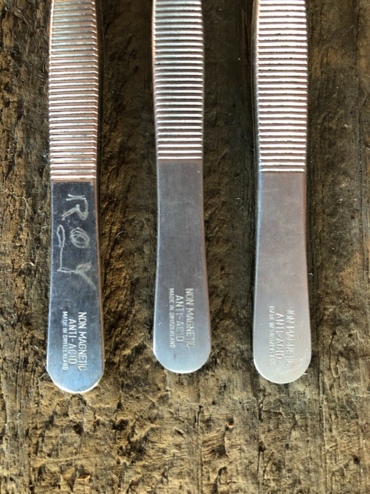 VINTAGE JANEL ANTI-MAGNETIC & ANTI ACID TWEEZERS (MADE IN SWITZERLAND) - Fresh Stock Dated February 2026