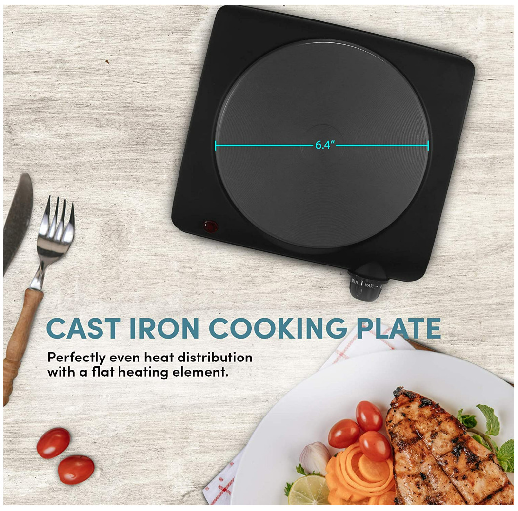 Best Induction Burner Electric Portable Countertop Cooktop Hot Plate Cooker New - Fresh Stock Dated February 2026
