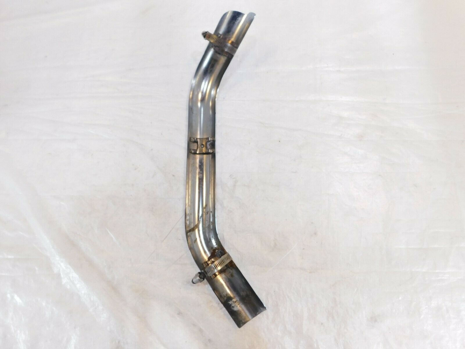 Harley Davidson FXD Dyna Chrome Rear Exhaust Header Pipe Heat Shield Cover - Fresh Stock Dated February 2026