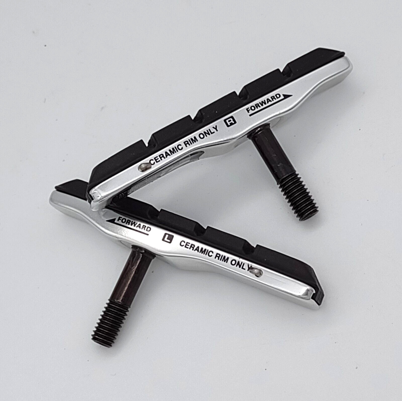 Shimano Deore XT BR-M739 Cartridge V Brake Shoe Set Ceramic Pads Mountain Bike - Fresh Stock Dated February 2026