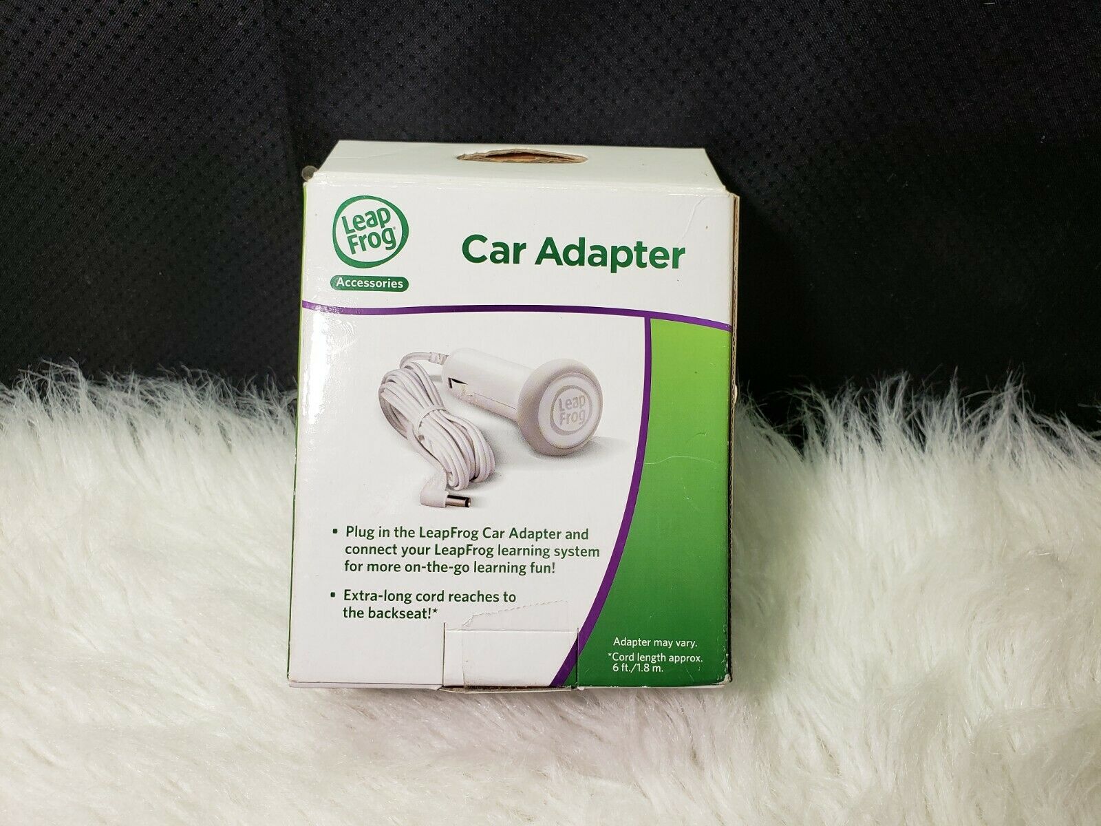 LeapFrog Car Adapter for LeapPad/LeapPad2/LeapsterGS Explorer/Leapster Explorer - Fresh Stock Dated February 2026