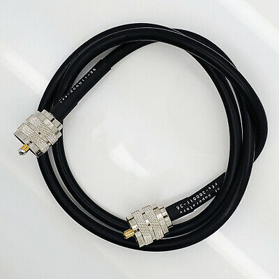 UHF Male (Plug) to UHF Male (Plug) LMR240 Cable Assembly, 36 inch (3 ft) - Fresh Stock Dated December 2025